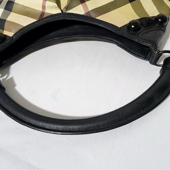 Burberry Alverton Studded Nova Check Shoulder Bag
Black/Beige - Picture 9 of 11